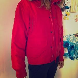 Woolrich short bomber jacket